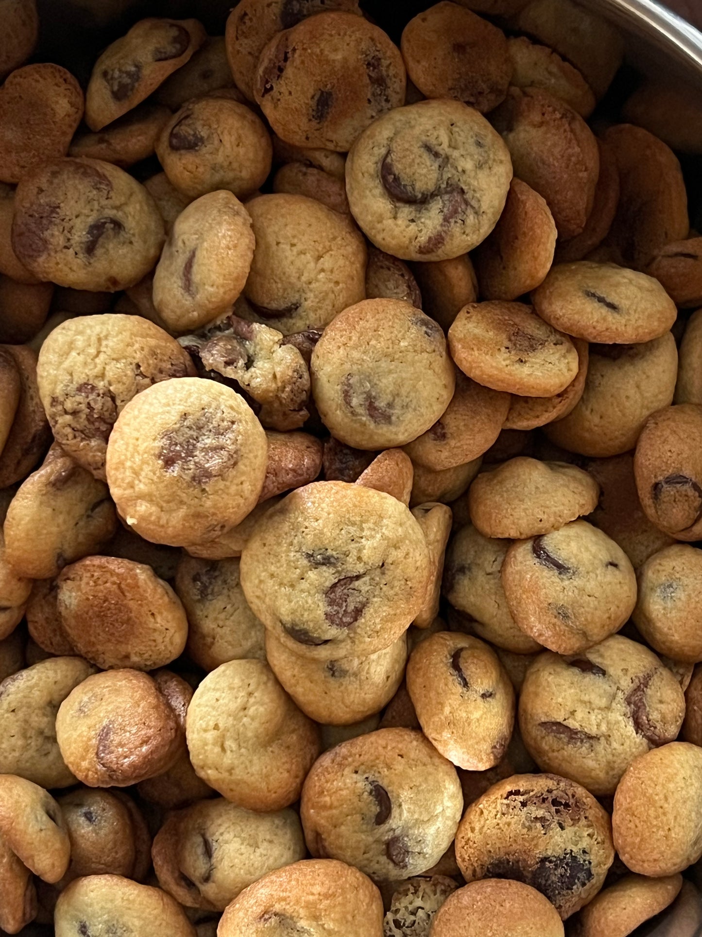 Mini chocolate chips dipping box