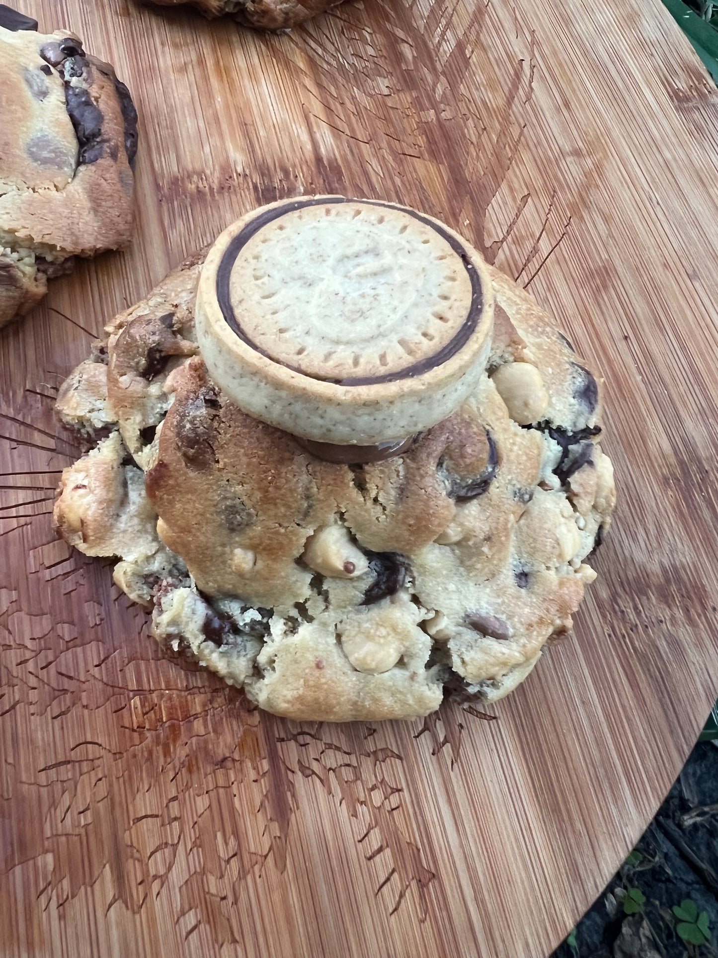 Galletas de chispas de chocolate y avellanas