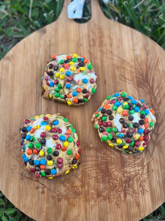 M&M marshmallow Cookies