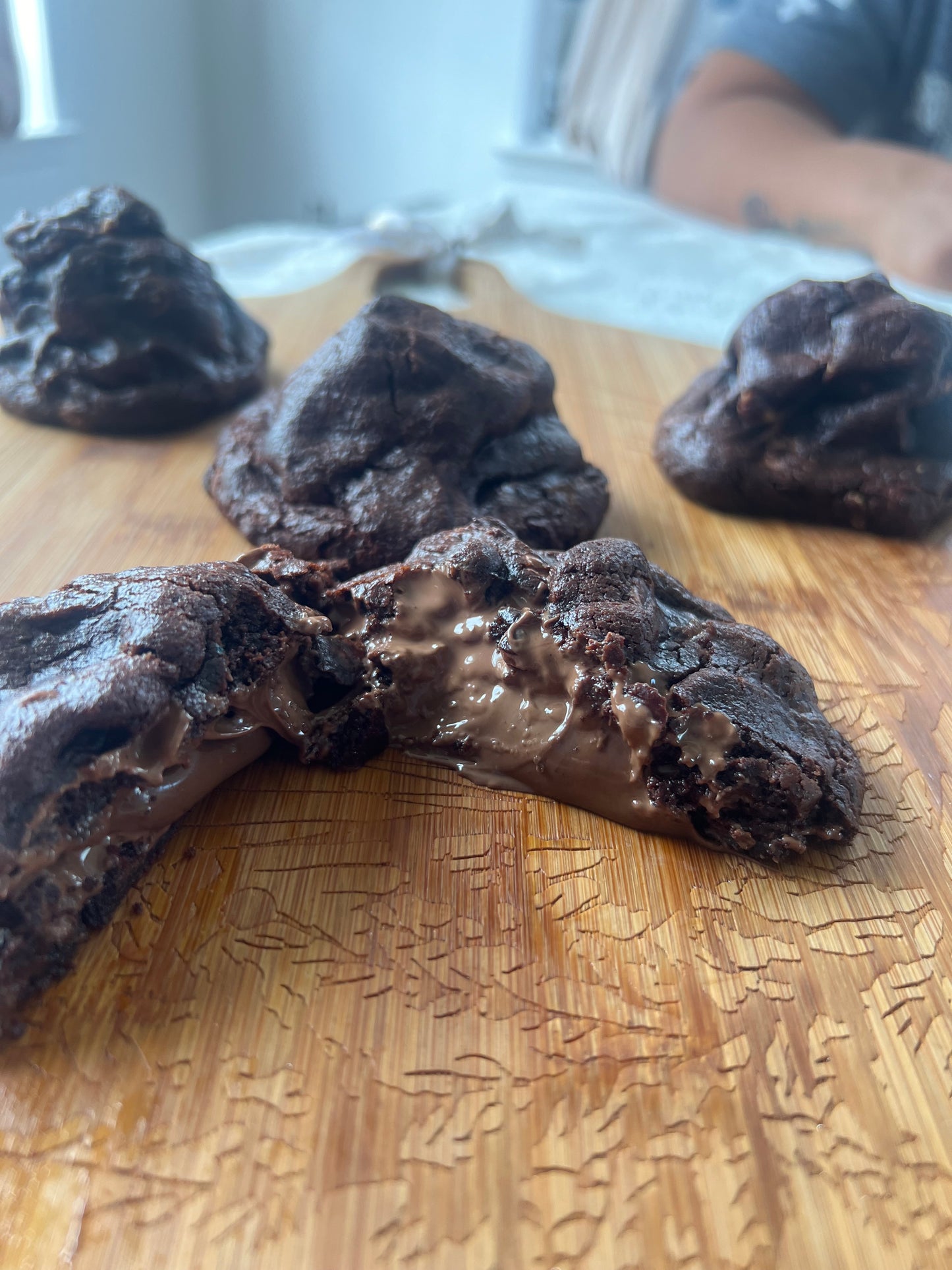 Galletas de chocolate con Nutella